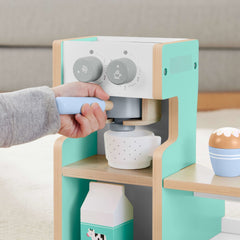 Fisher-Price® Coffret Café en Bois, 20Éléments en Bois