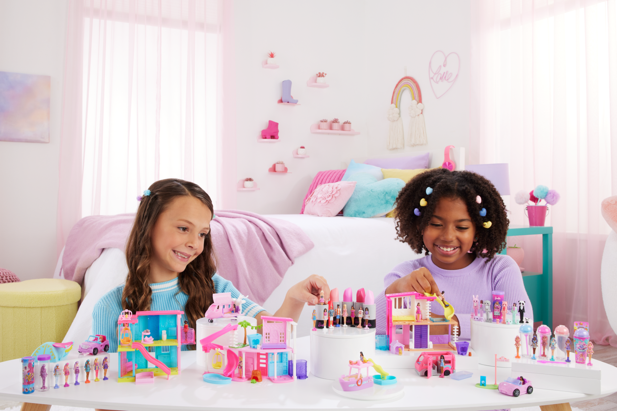 Barbie Mini BarbieLand Casa de Bonecas Dos Sonhos Roxo