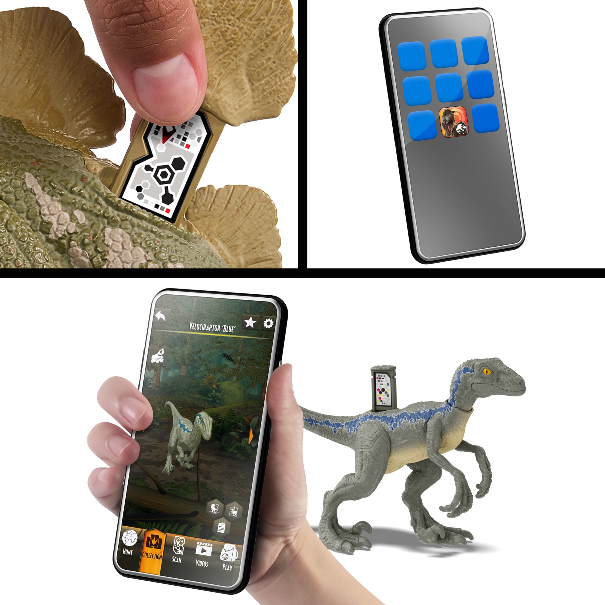 Jurassic World  Rugissement Féroce  Dinosaures Avec Sons et Attaque