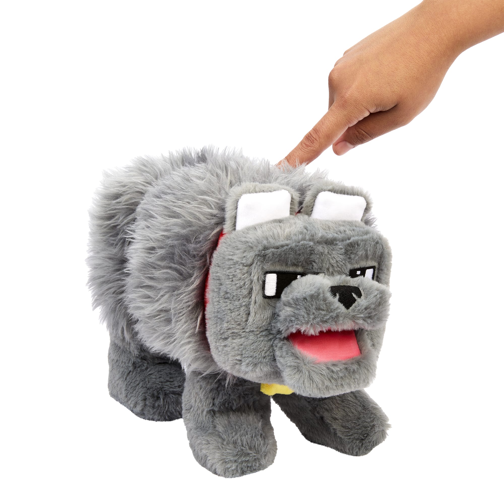 Minecraft-Peluche dennis Le Loup-Inspirée du Film