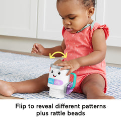 Fisher-Price Laugh & Learn Wake Up & Learn Coffee Mug Baby Musical Toy, Multilanguage Version