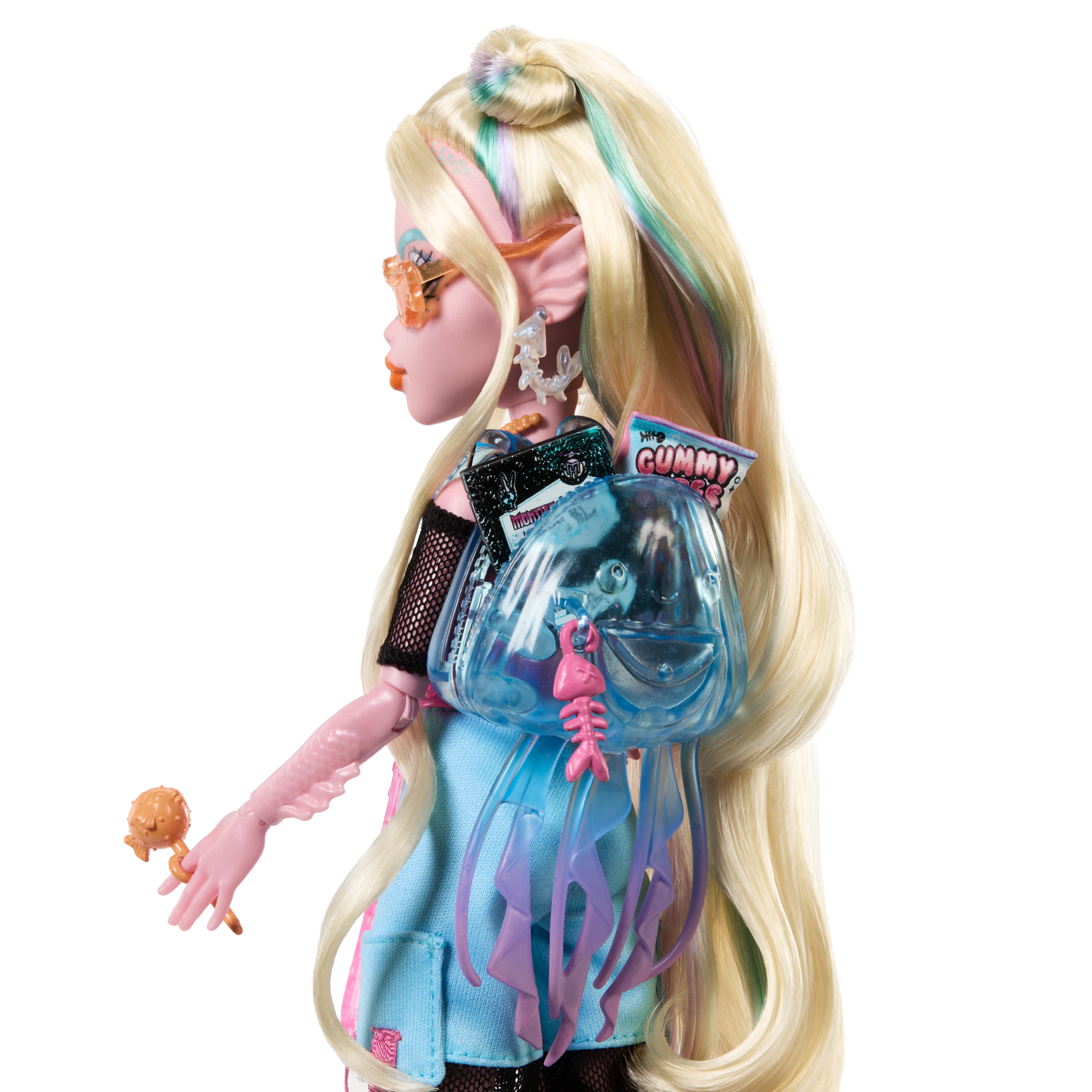Monster High-Poupée Lagoona Blue-Poupée Avec Animal et Accessoires