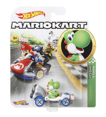 Hot Wheels Mario Kart Veículo de Brinquedo Yoshi B-Dasher
